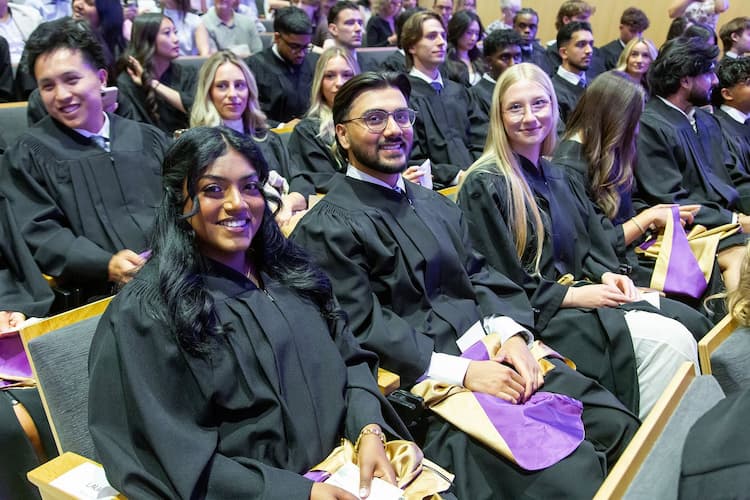 Students at spring convocation, 2026
