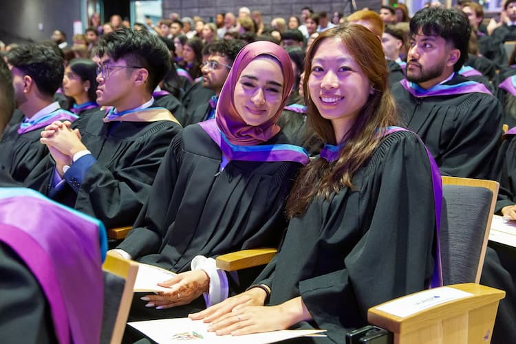 Students at spring convocation, 2026